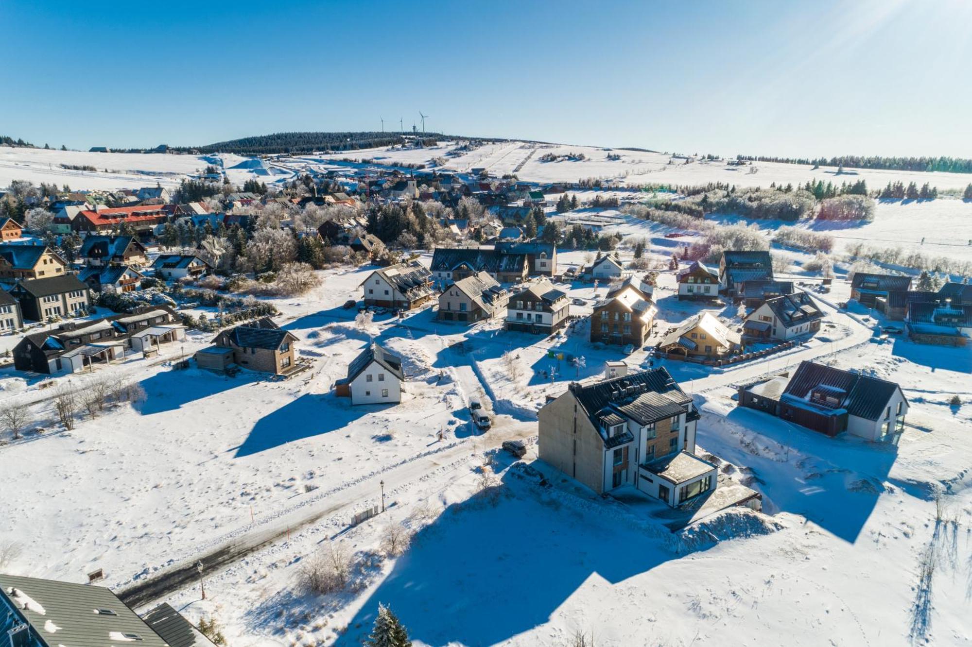 Apartman Cubik Boží Dar Esterno foto